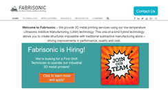 Desktop Screenshot of fabrisonic.com